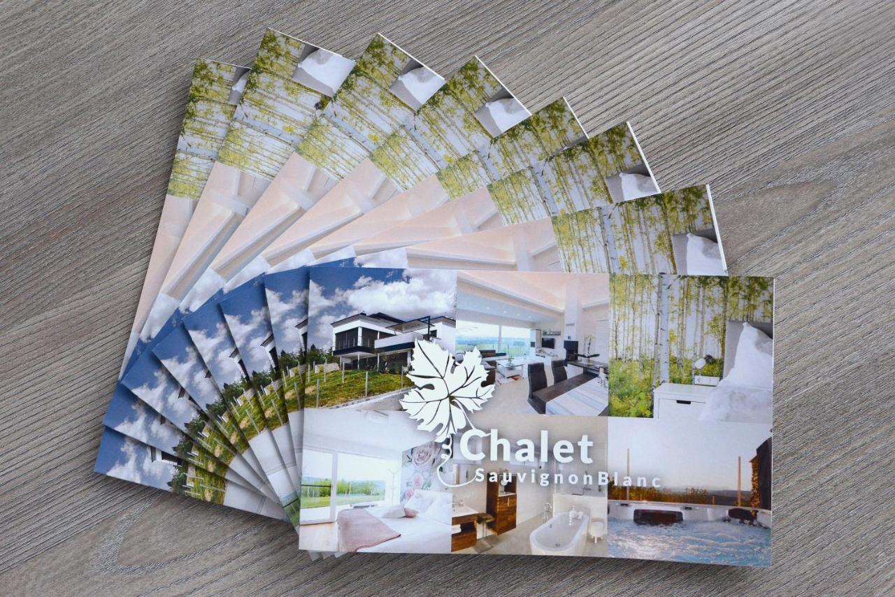 Nikolaier Weinblick - Chalet Sauvignon Blanc Sankt Nikolai ob Draßling Exterior foto